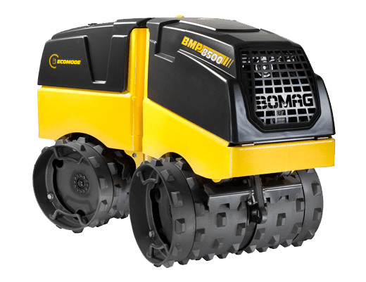 Remote Bomag Trench Roller